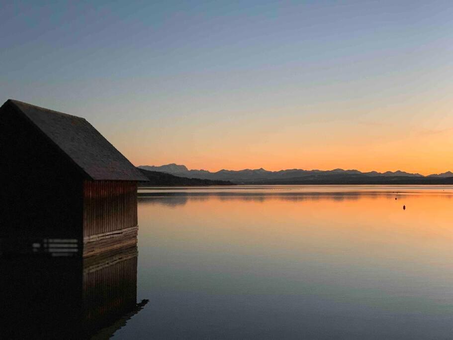 Auszeit Herrsching - 3 Zimmer Wohnung In See Naehe Herrsching am Ammersee Exteriör bild